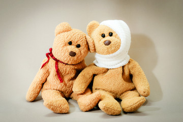  teddy bear couples love.