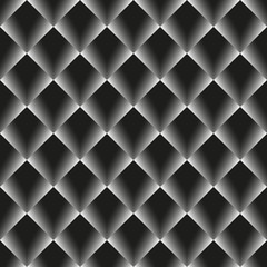 Seamless background of grid with grey rhombus.