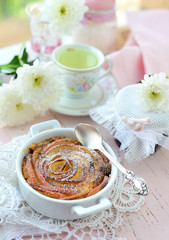 Apple  clafoutis
