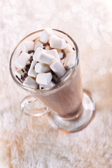cocoa with marshmallow
