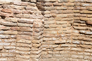 background of an old brick wall