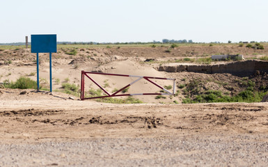 gates in the desert