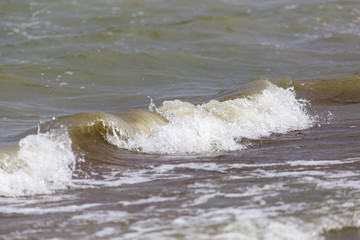 waves on the lake