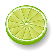 Половинка, долька лайма