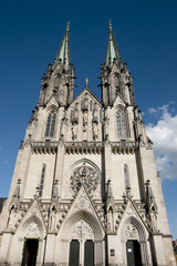 Fototapeta na wymiar Saint Wenceslas Cathedral - Olomouc - Czech Republic