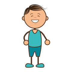 kid smiling cartoon