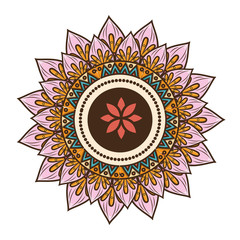 bohemian mandala ethnic decoration