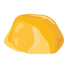 Semi precious gemstone stones and mineral stone isolated on white background. Colorful shiny gemstone. Mineral stone jewelry material agate mineral stone geology nature crystal.