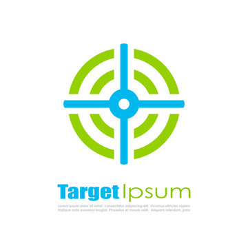 Abstract target logo