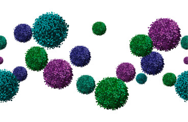 Vector seamless border