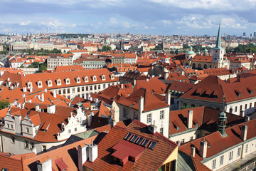 Naklejka na ściany i meble Prague capital Czech Republic