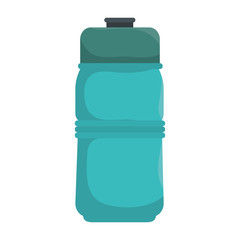 bottle sport water drink container beverage vector illustration