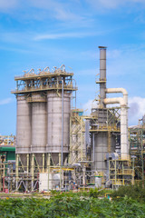 Chemical refinery industrial plant