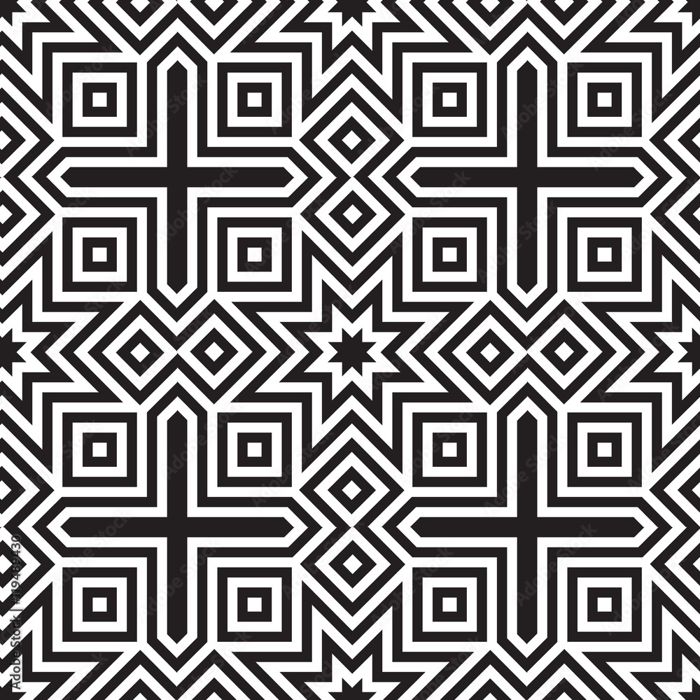 Poster seamless geometric pattern. geometric simple print. vector repeating texture.