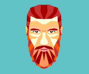 Man Head Hipster style