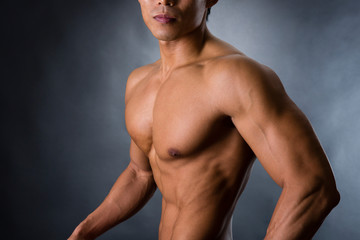 Fototapeta premium パワフルな男性