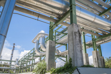 Chemical pipe line transfer