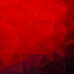 Obraz premium Red poly abstract background.