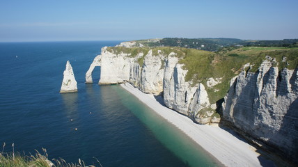 Etretat et la cachette d'Arsene Lupin.