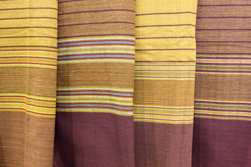 cloth silk colorful patterned can be used as texture or backgrou