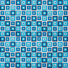 Blue ornamented tiles texture background