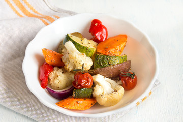 oven baked vegetables