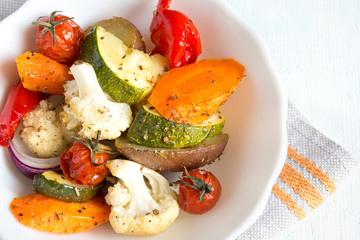 oven baked vegetables