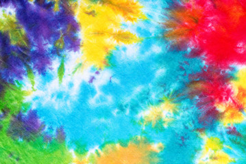 Obraz na płótnie Canvas colourful tie dye pattern abstract background.