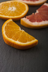 Naklejka na ściany i meble Orange and grapefruit