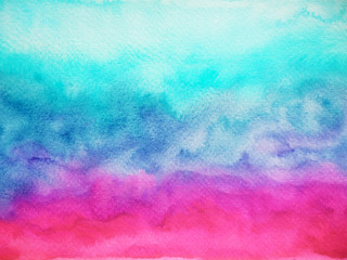 watercolor painting abstract mountain pattern illustration