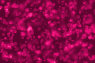 Pink Octagon Blur Bokeh Light, Abstract graphic design background.