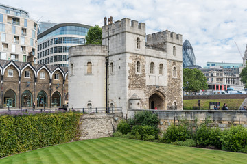 Entrance to the Tower of London, UK - 119503013