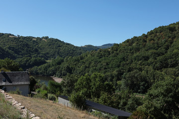 Fototapeta na wymiar Région de l'Aveyron