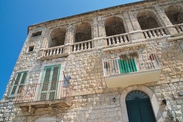 Historical palace. Molfetta. Puglia. Italy. 