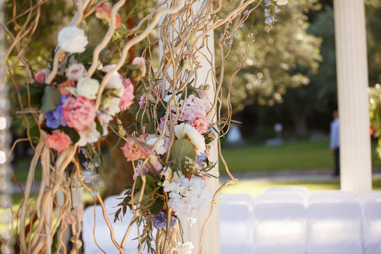 Wedding flowers bouquet decotation