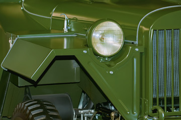 Fragment of an Army Vehicle