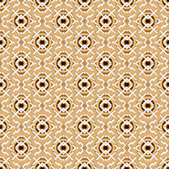 Abstract tribal art ethnic seamless pattern. Folk repeating background texture. Geometric print. Fabric design. Wallpaper