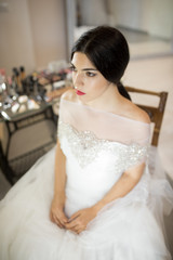Naklejka premium Bride in White