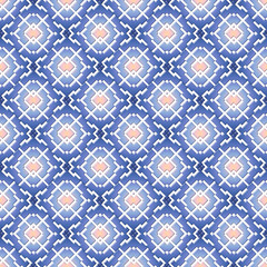 Abstract tribal art ethnic seamless pattern. Folk repeating background texture. Geometric print. Fabric design. Wallpaper