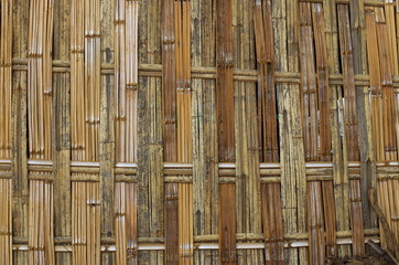 Traditional Asian fence Teak