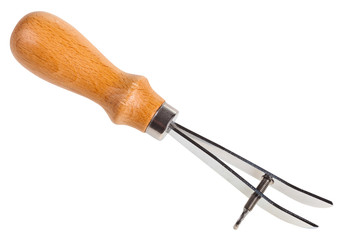 Adjustable Edge Creaser and Stitch recesses tool