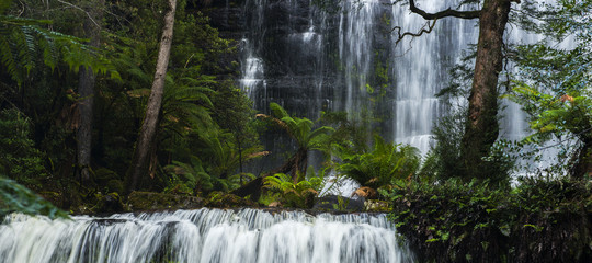 Russel Falls in Mount Field National Park.