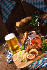 oktoberfest pork with Sauerkraut