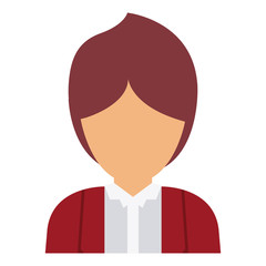 man male avatar person human icon. Colorful and Flat design. Vector illustration