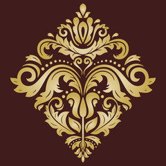 Elegant Vector Ornament in the Style of Barogue