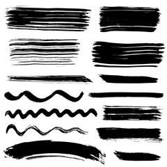 Collection of ink brush drawings