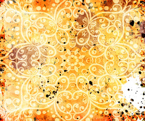 Abstract illustration of colorful pattern