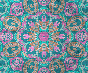 Abstract illustration of colorful pattern