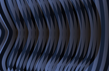 Abstract blue business background with lines and shadows