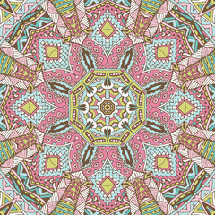 geometric kaleidoscopic seamless pattern  
